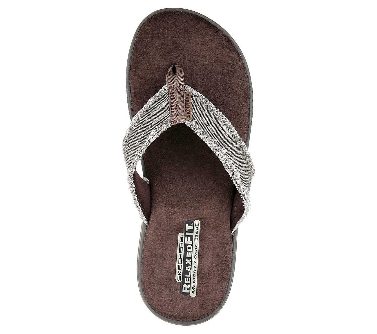 skechers flip flops memory foam