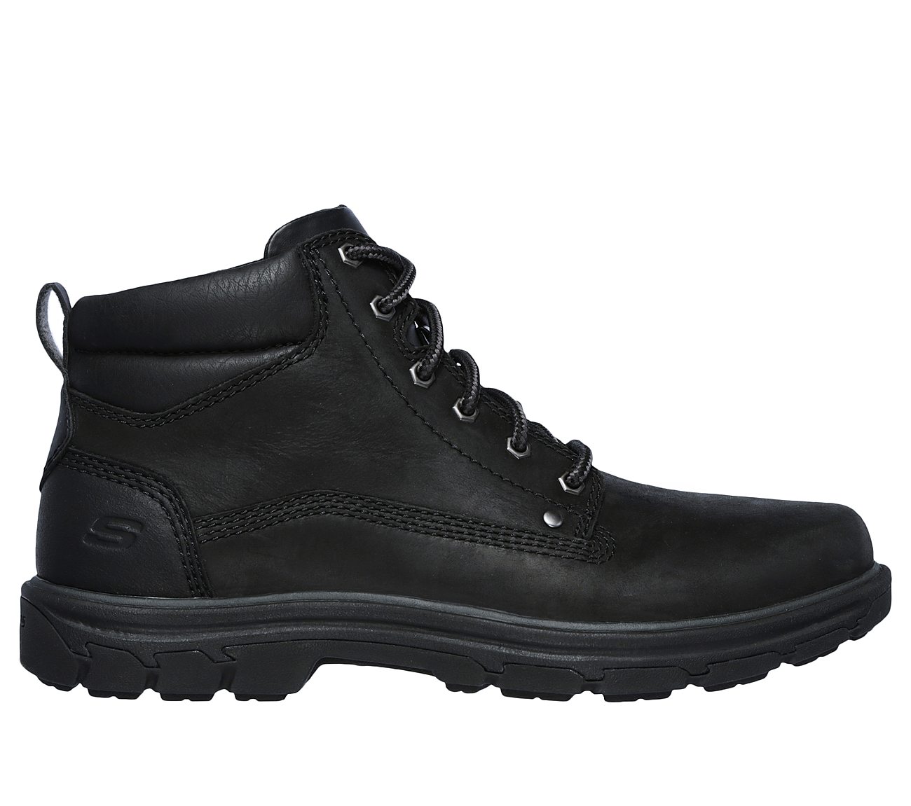 skechers relaxed fit hombre negro