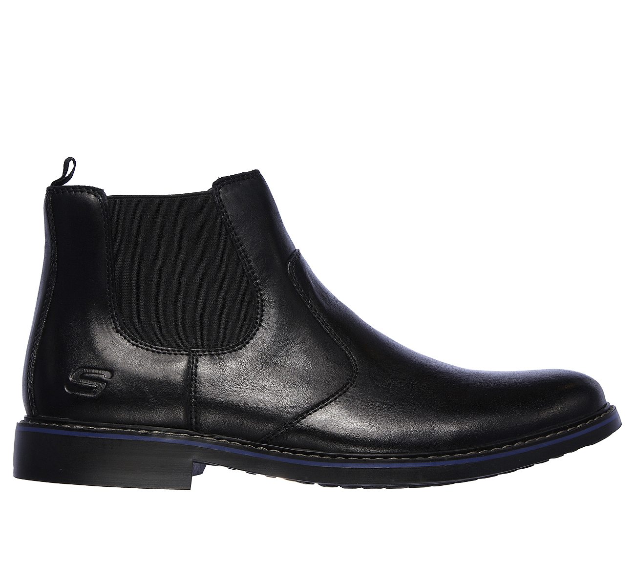 skechers casual chelsea boots
