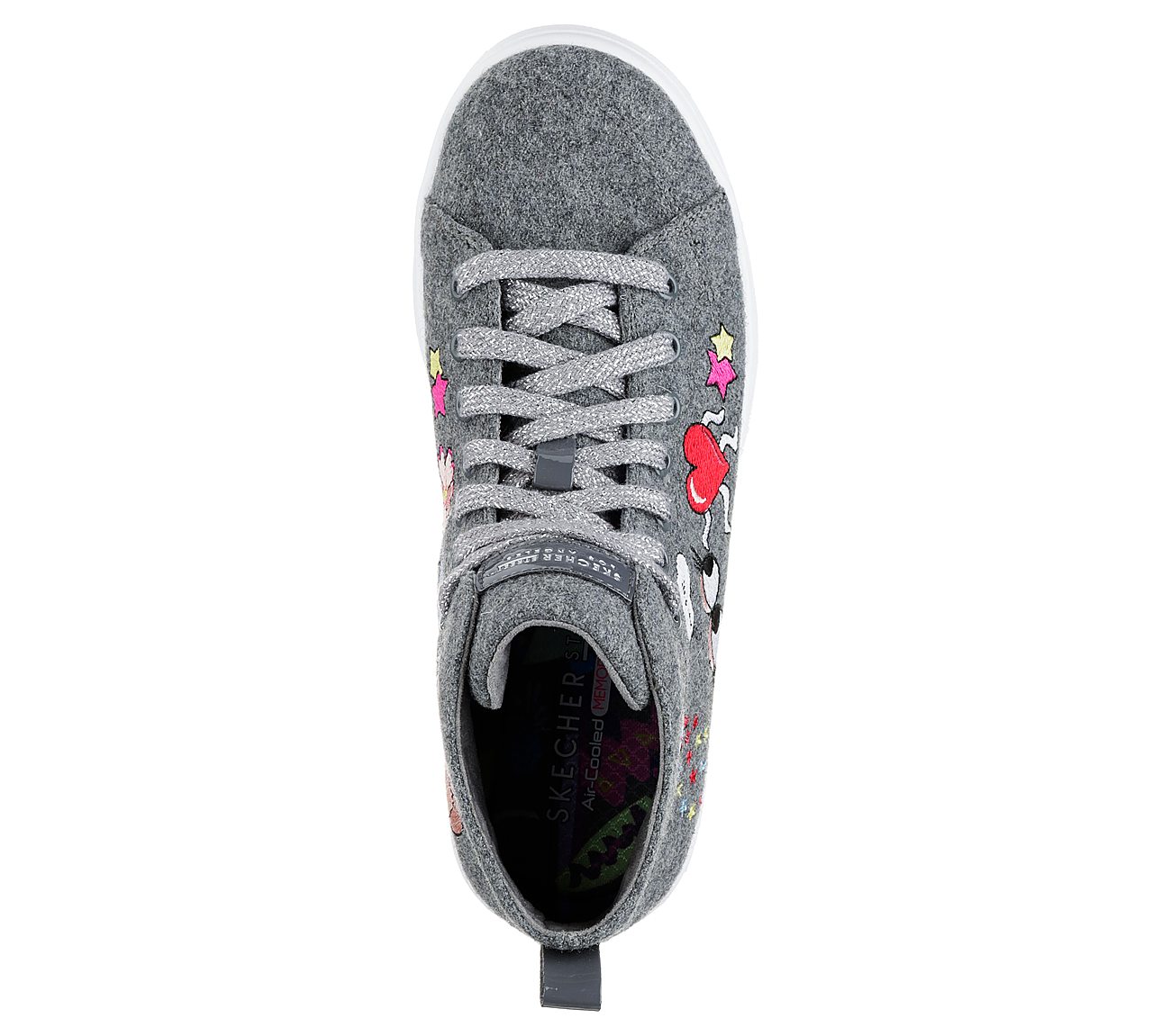 skechers womens high tops with memory foam