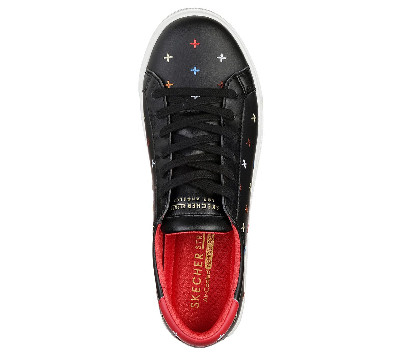 skechers criss cross shoes