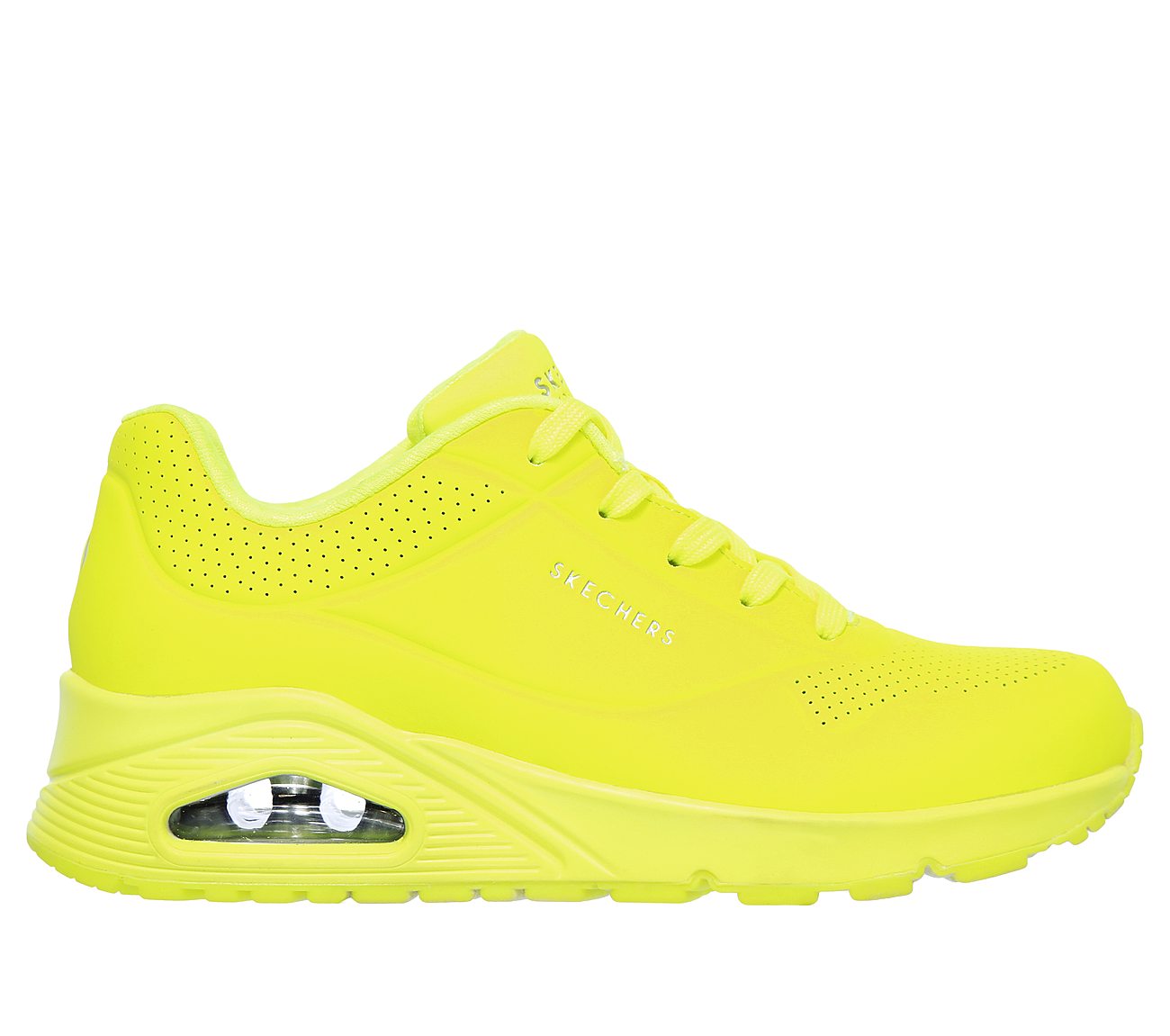 neon tennis shoes