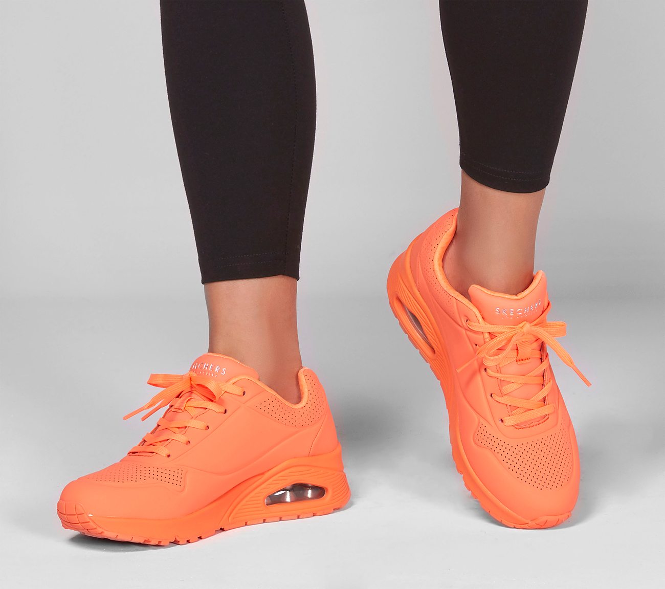 skechers orange shoes
