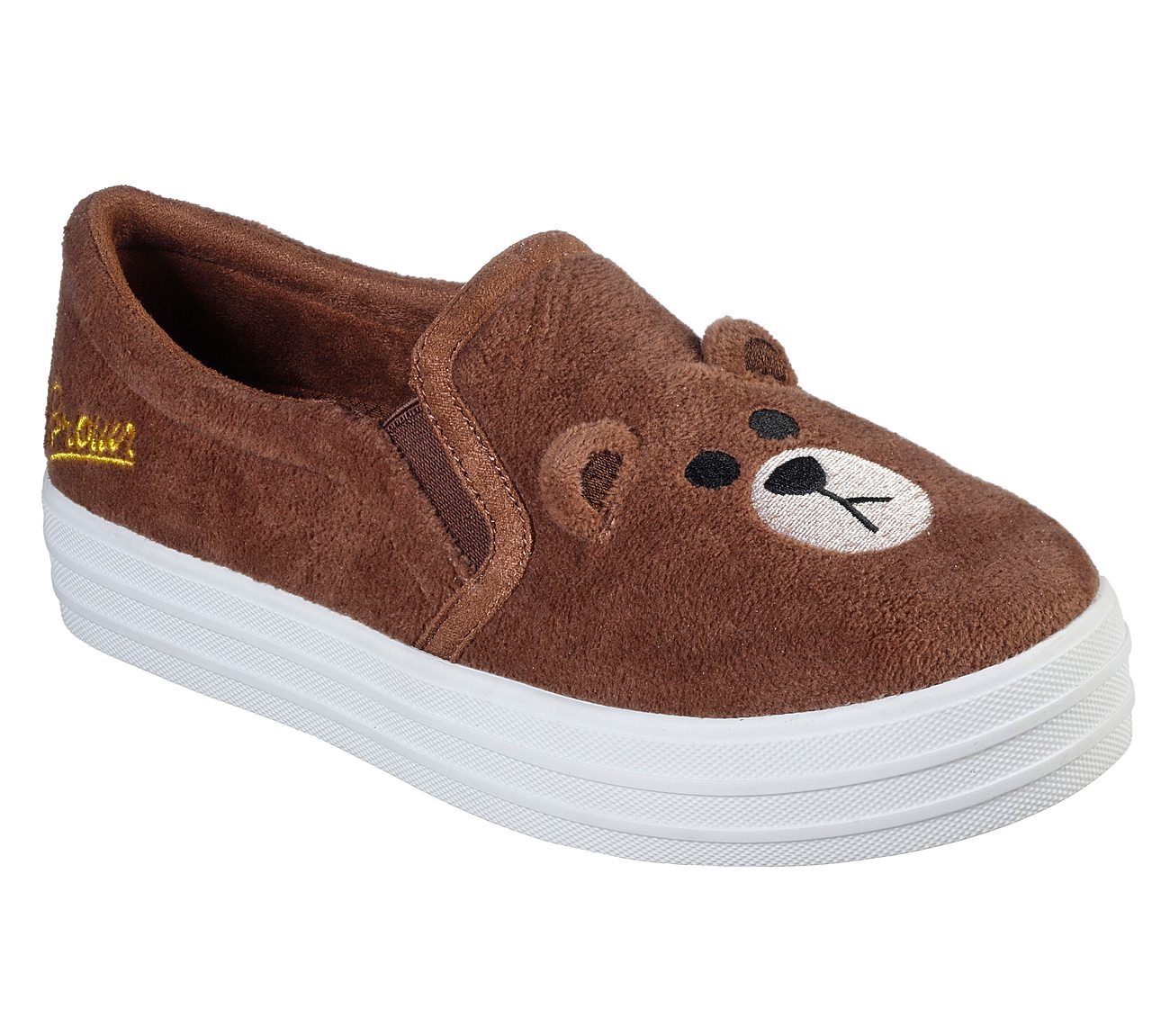 Plush Pals Slip-On Sneakers Shoes