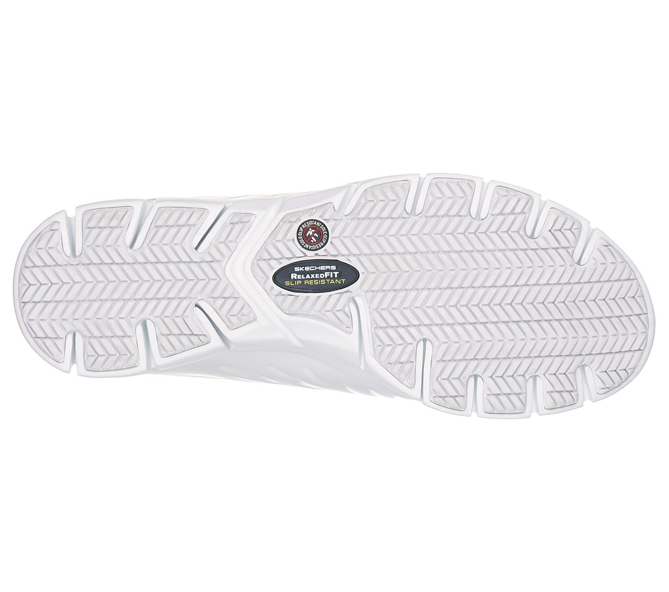 skechers white work shoes