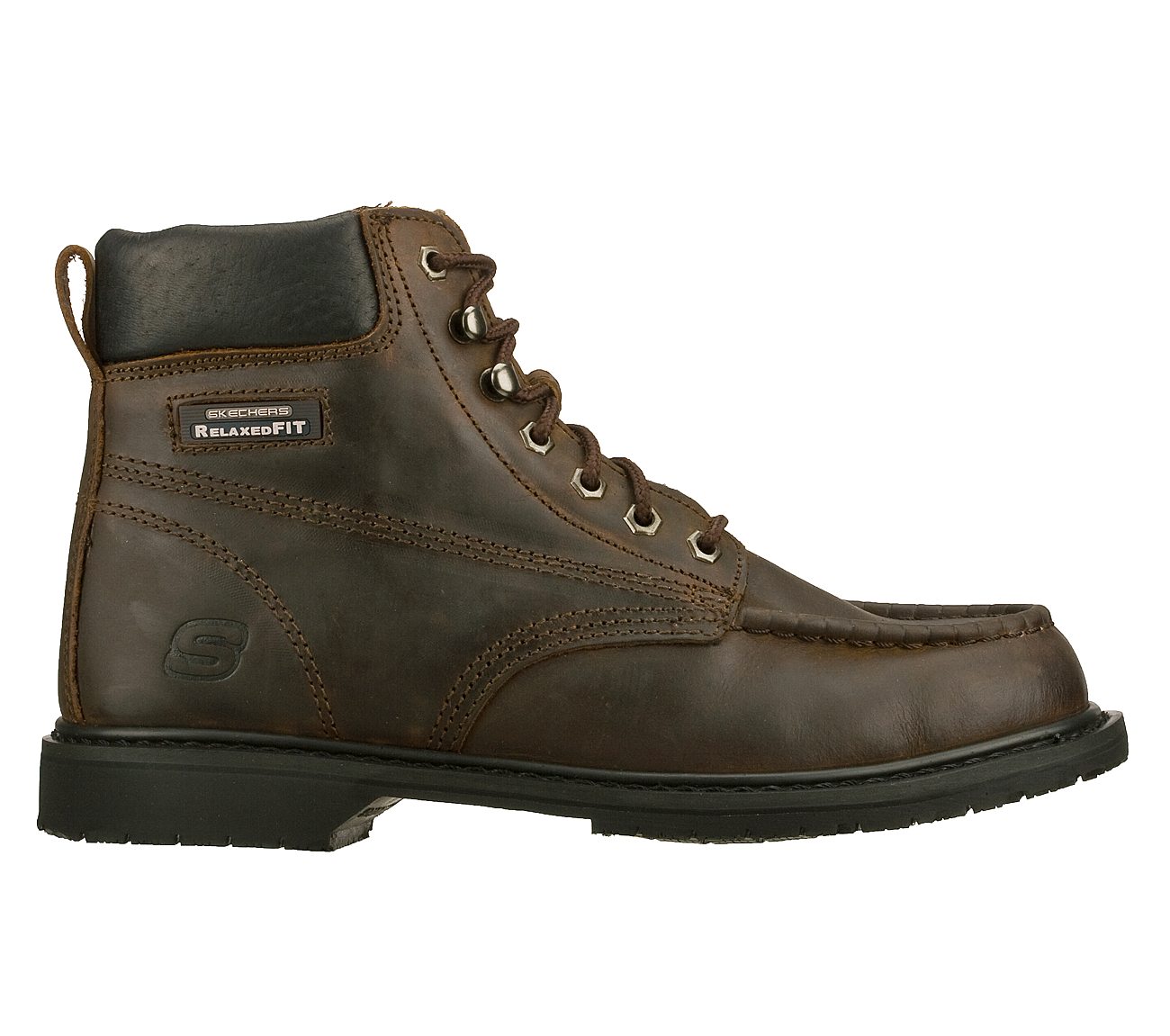 skechers pull on work boots