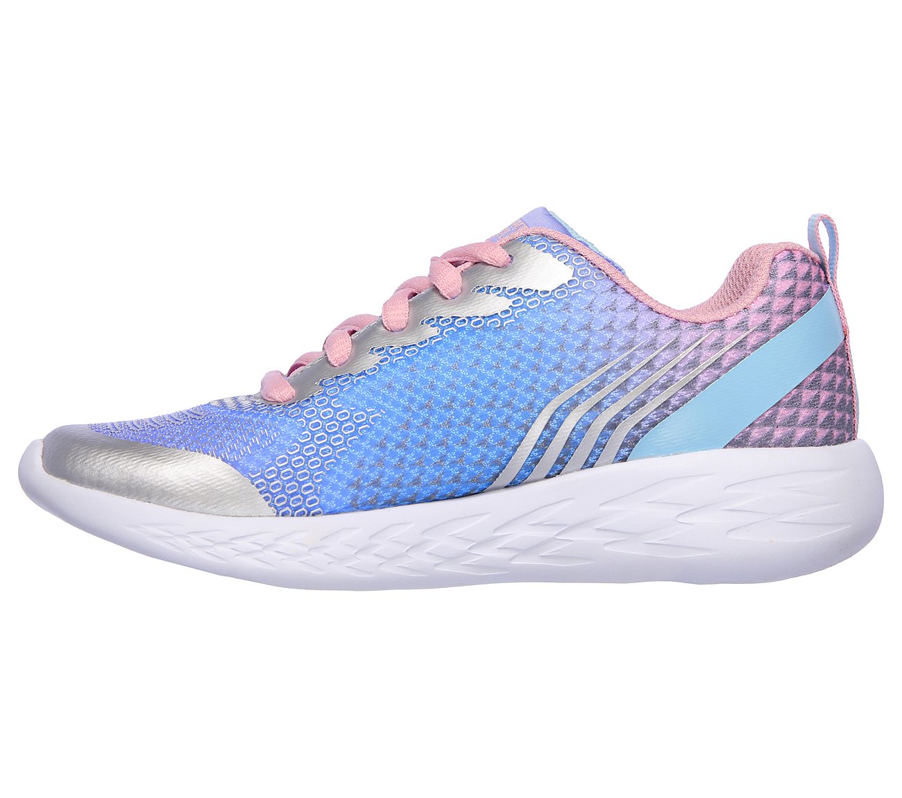 skechers go run 600 femme argent