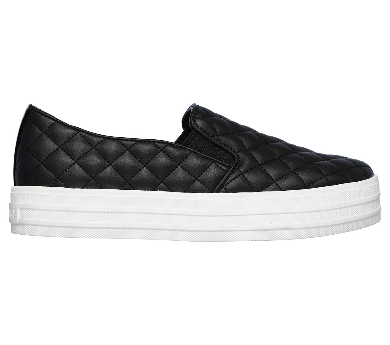 skechers quilted slip on