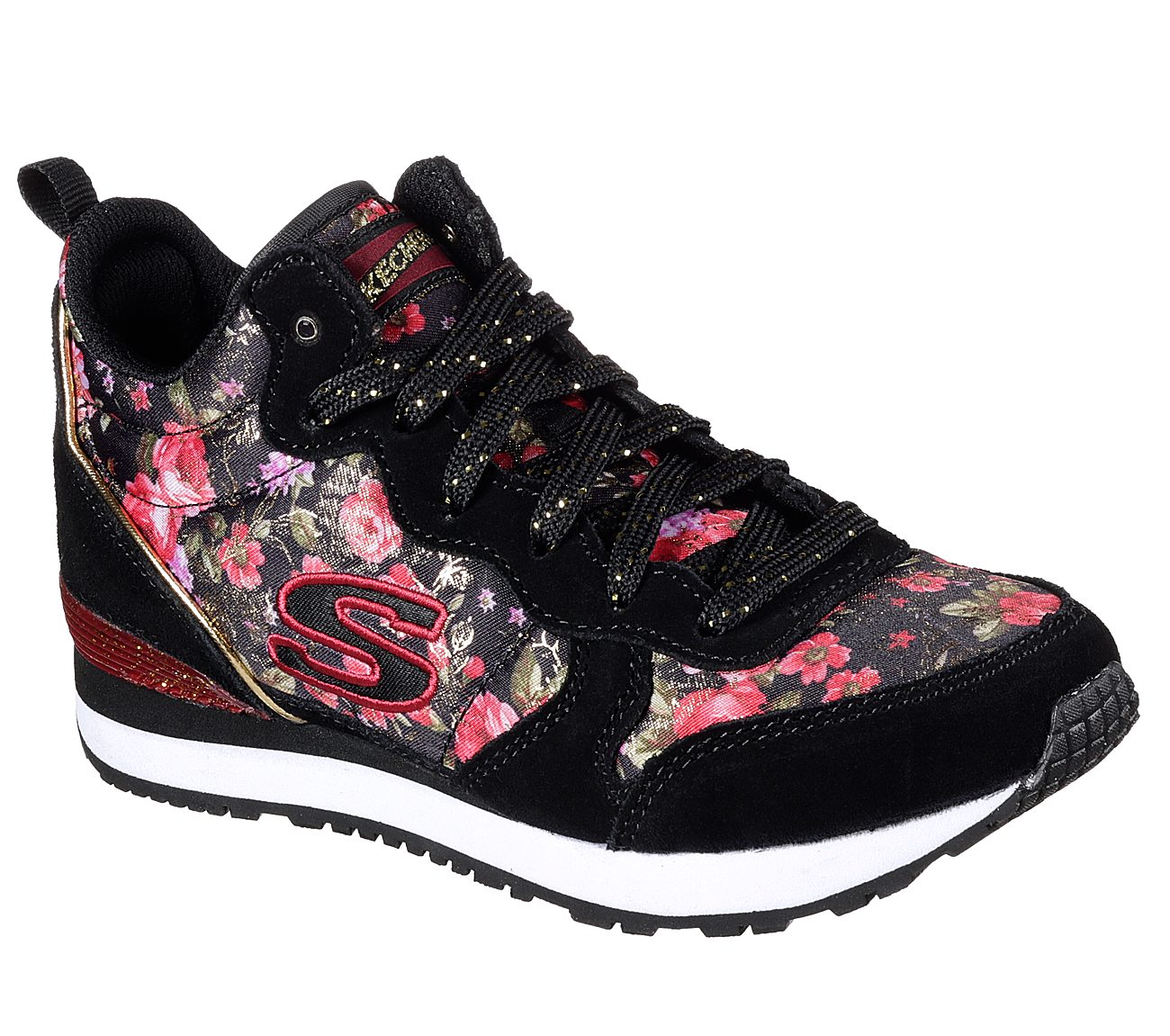 skechers floral shoes