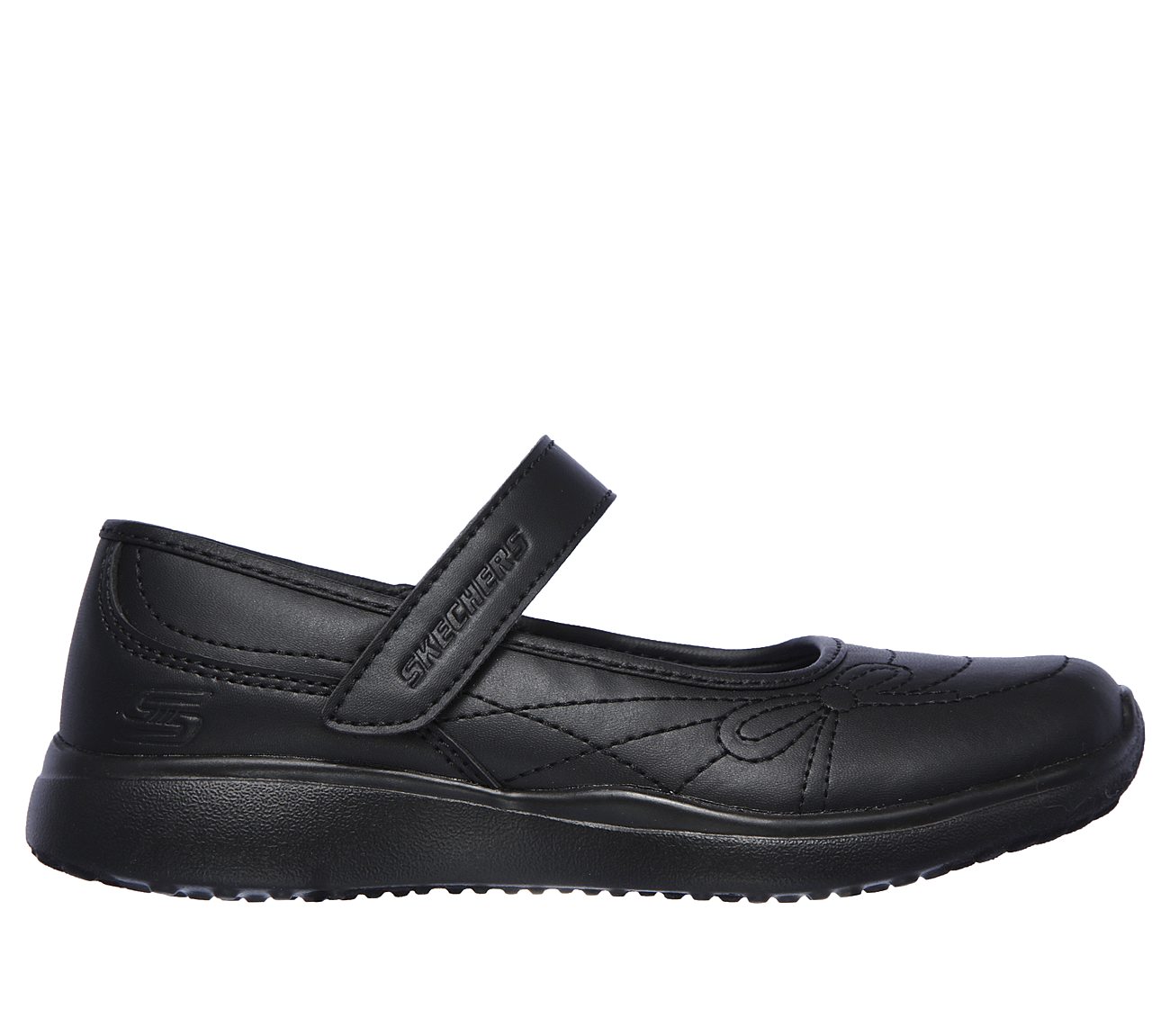 black school shoes skechers