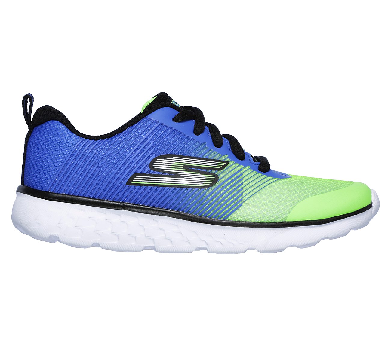 skechers lace up sneakers azul