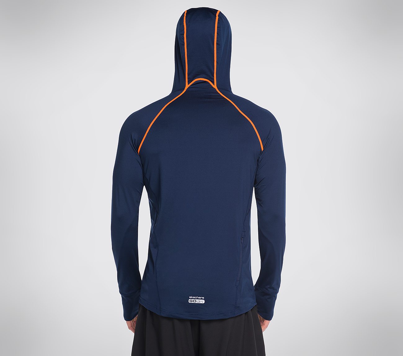 skechers godri quarter zip hoodie