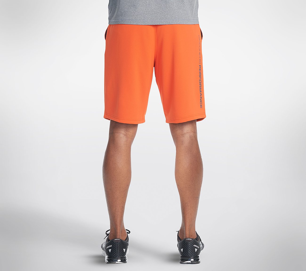 skechers shorts orange