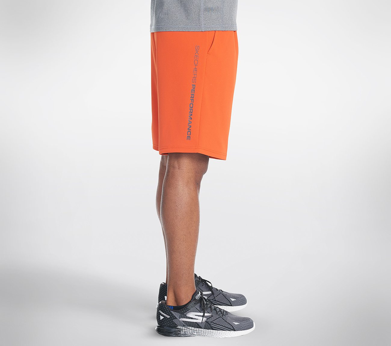skechers shorts orange