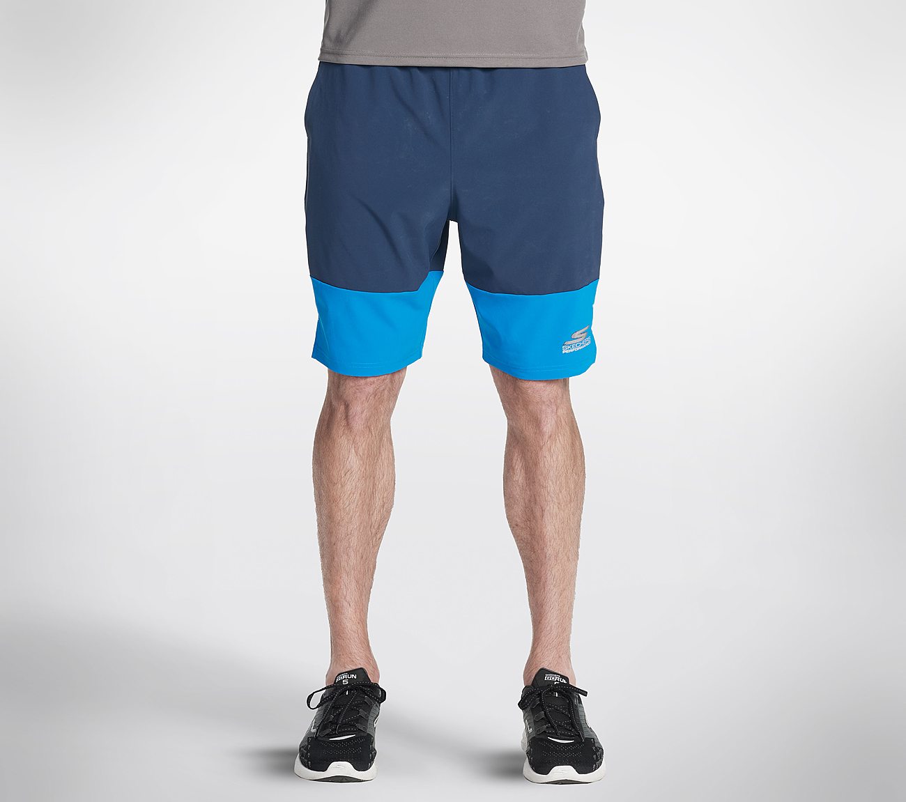 skechers shorts mens blue