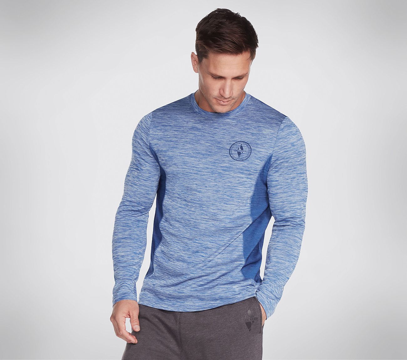 skechers midnight run long sleeve shirt