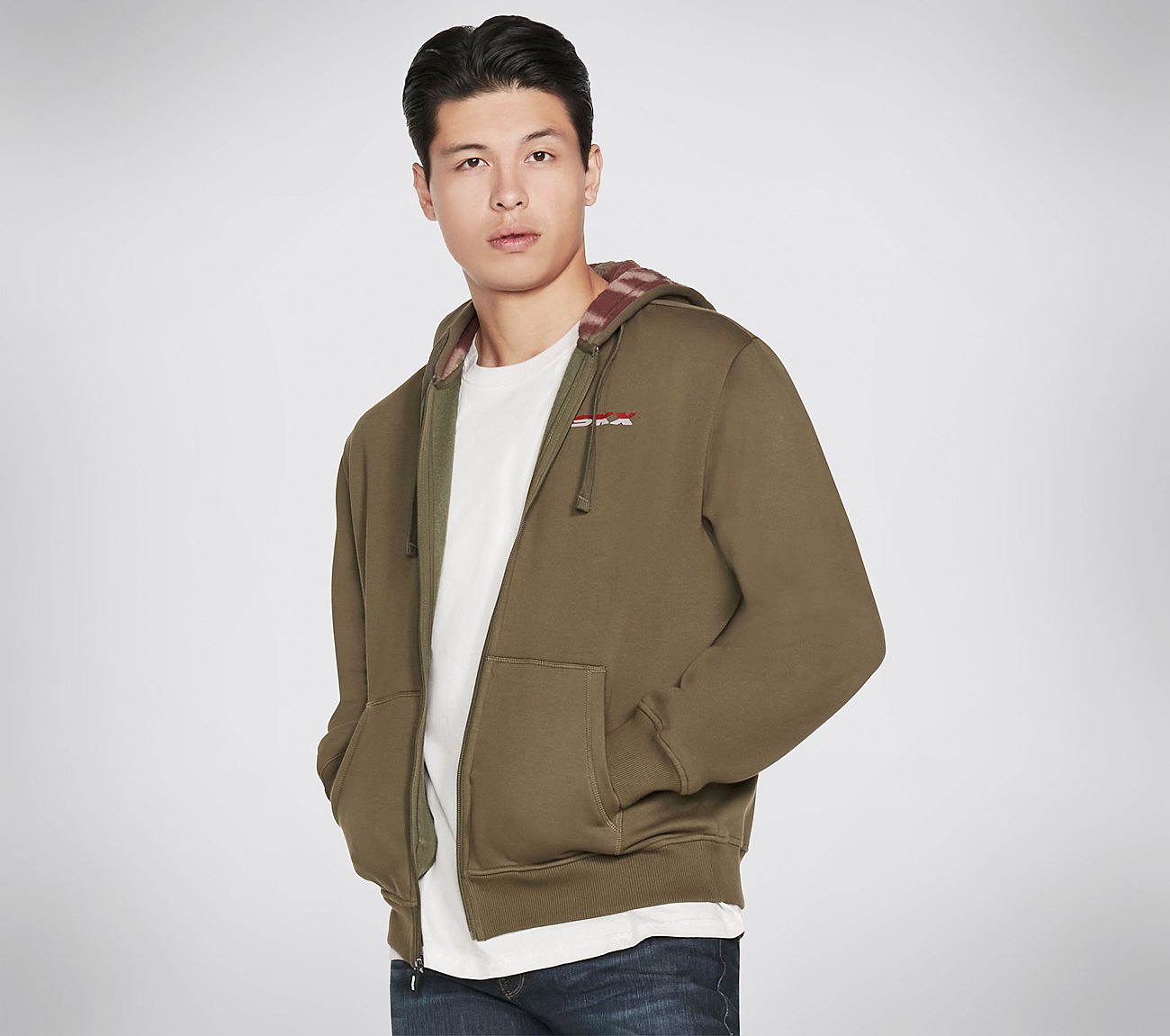 sherpa full zip up