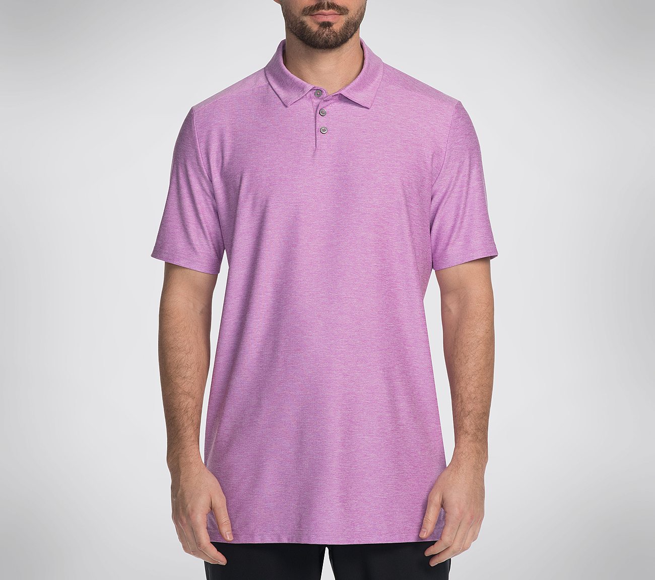 skechers polo shirt purple