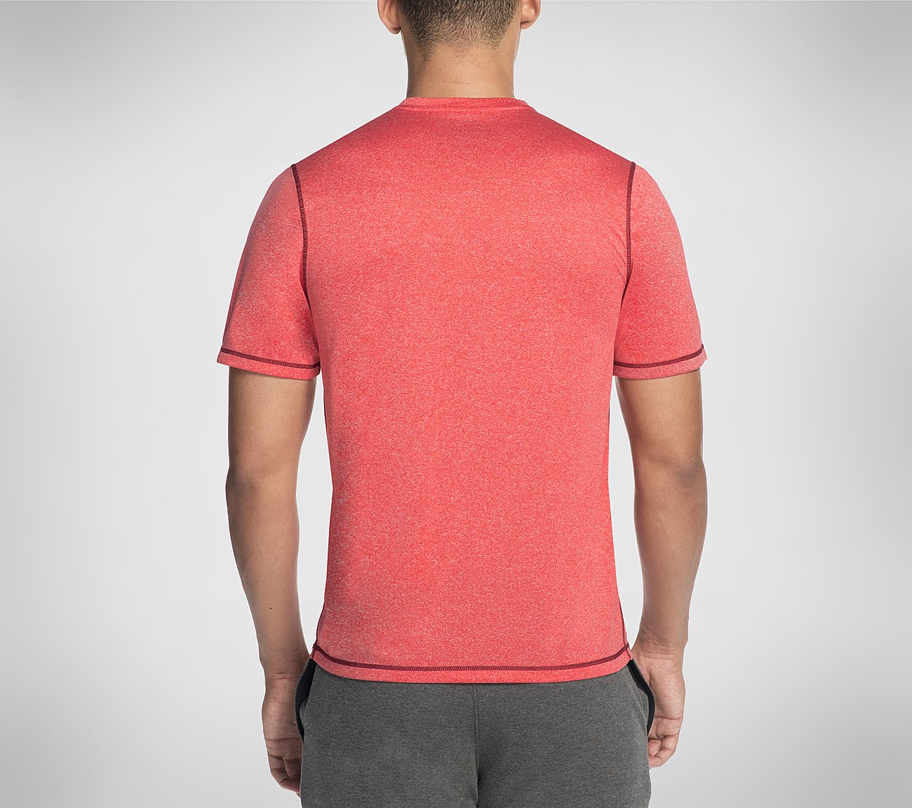 skechers t shirt orange