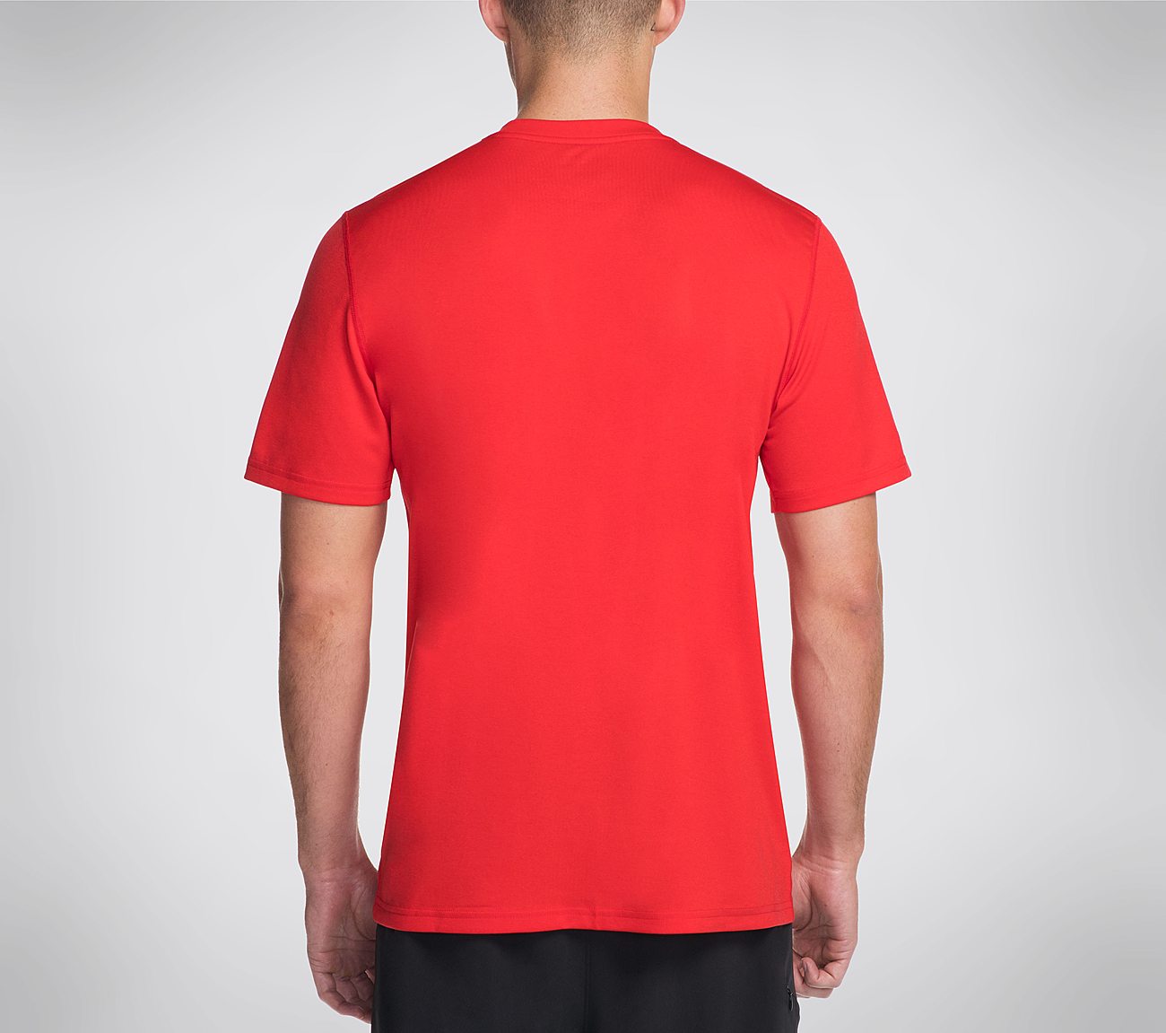 skechers polo shirt red