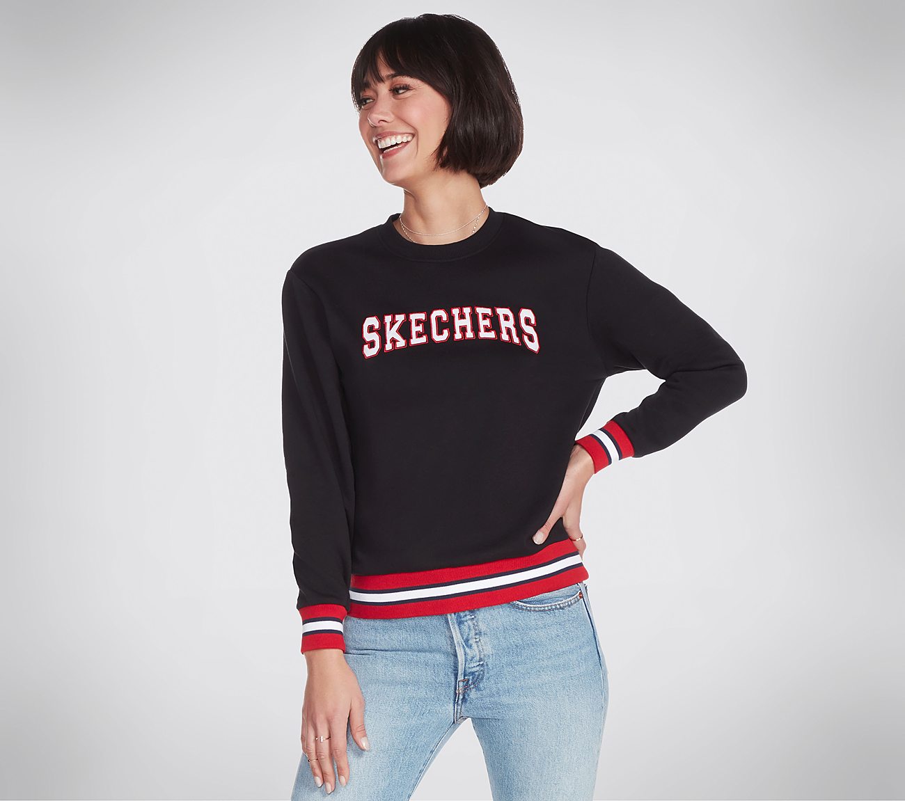 Buy SKECHERS Skechers Apparel Collegiate Crew Shirt Skechers ...