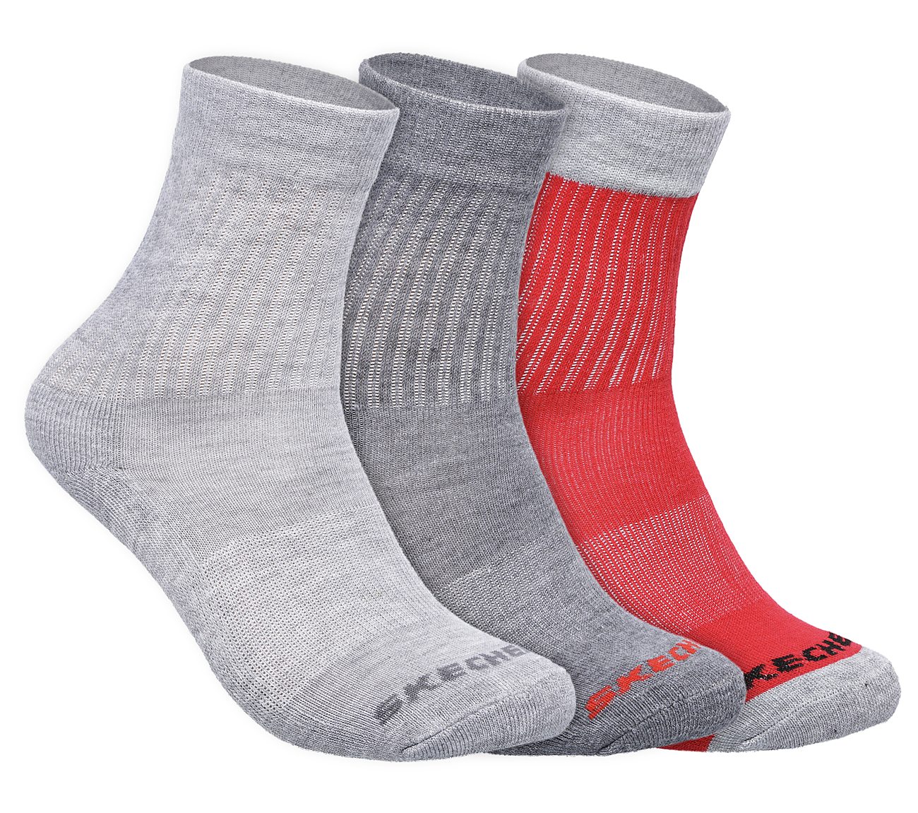 Buy SKECHERS 3 Pack Soft Sport Crew Socks Socks Shoes only $14.00