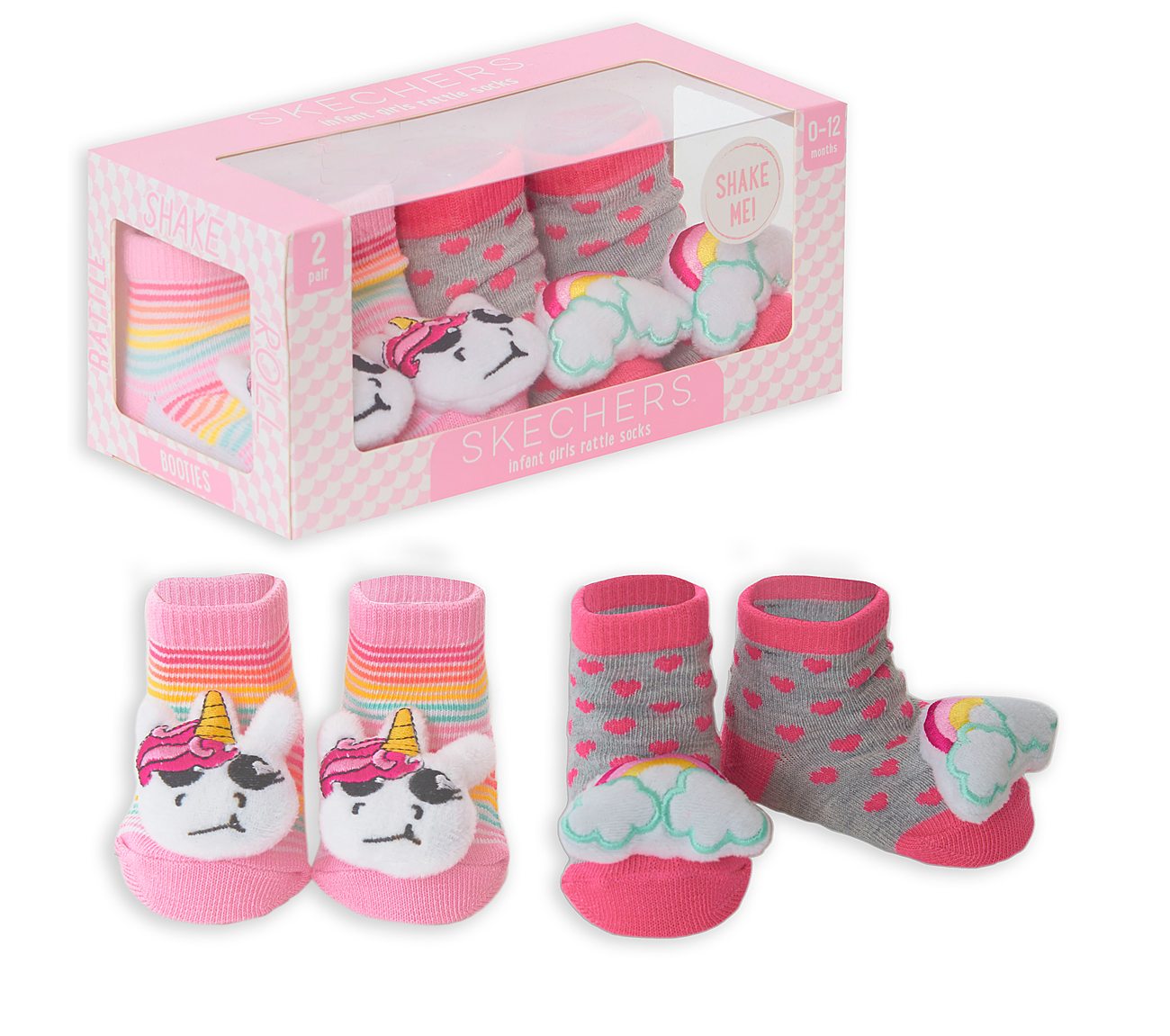 infant rattle socks