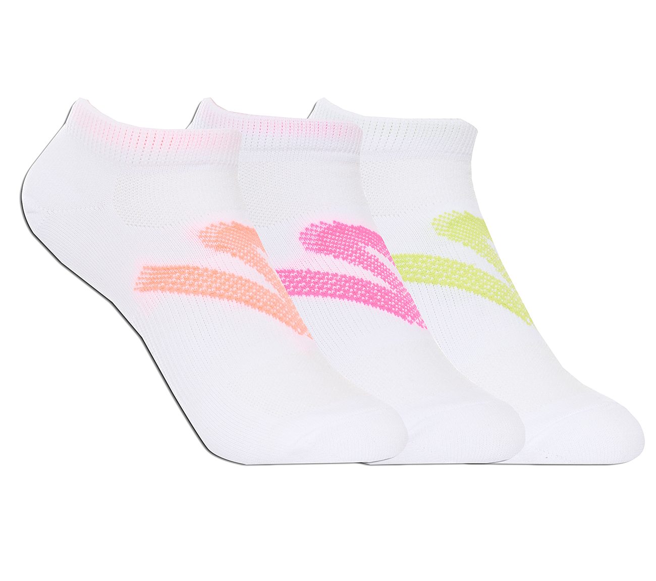 SKECHERS Women's 3 Pack Non Terry Ankle Color Socks - SKECHERS France