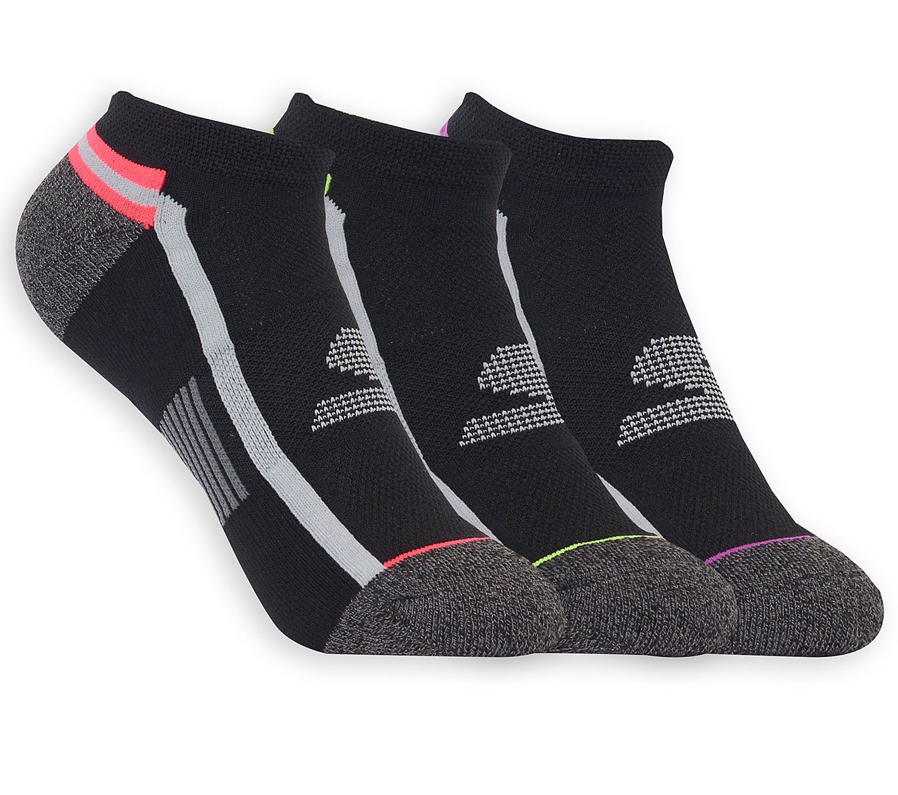 Buy SKECHERS 3 Pack Extended Terry Ankle Sport Socks Accessories Shoes