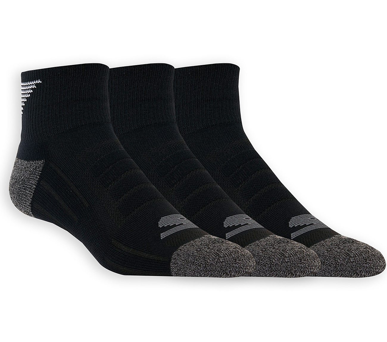 Buy SKECHERS 3 Pack Quarter Crew Athletic Socks Accessories Shoes