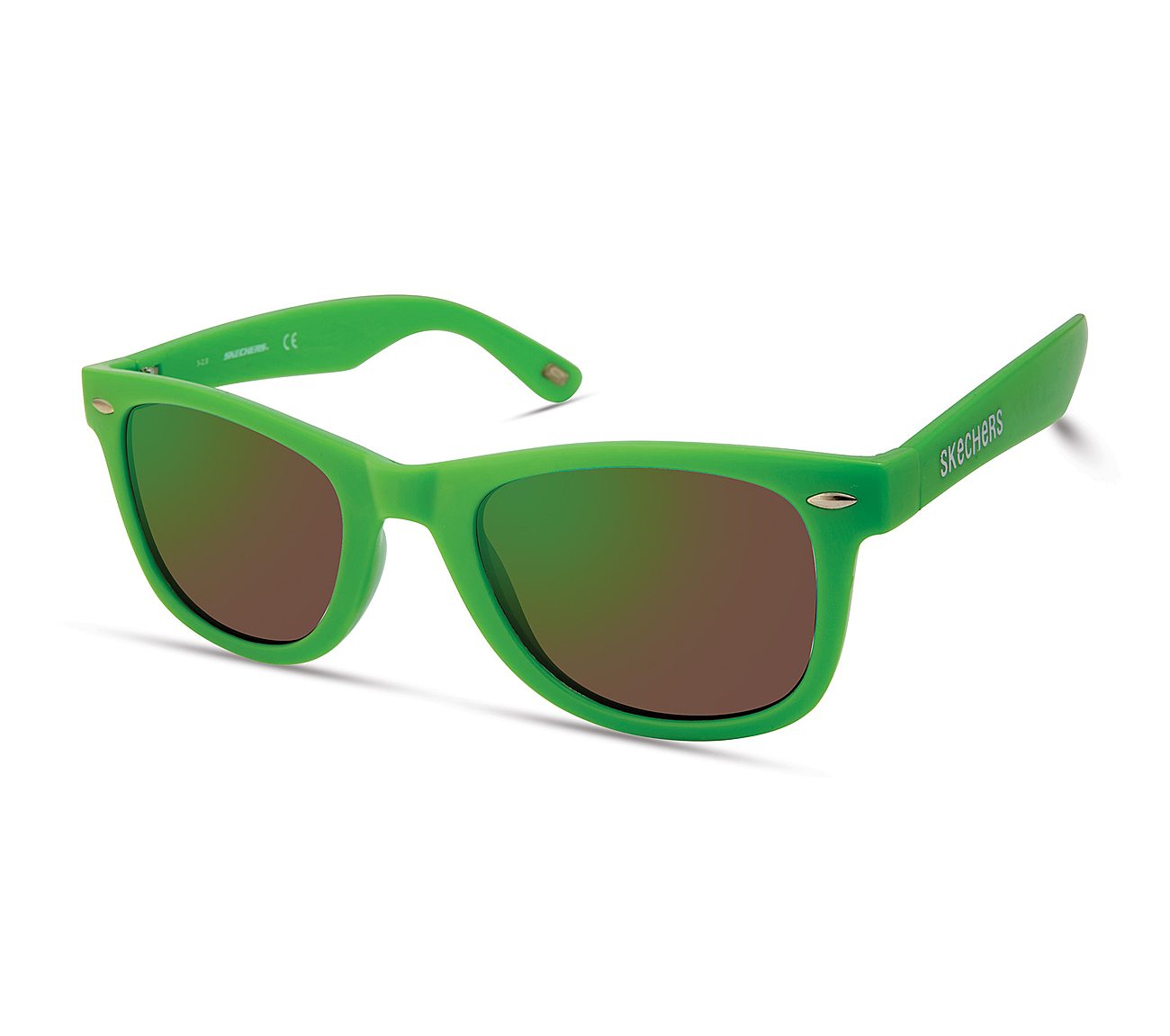 lime green wayfarer sunglasses
