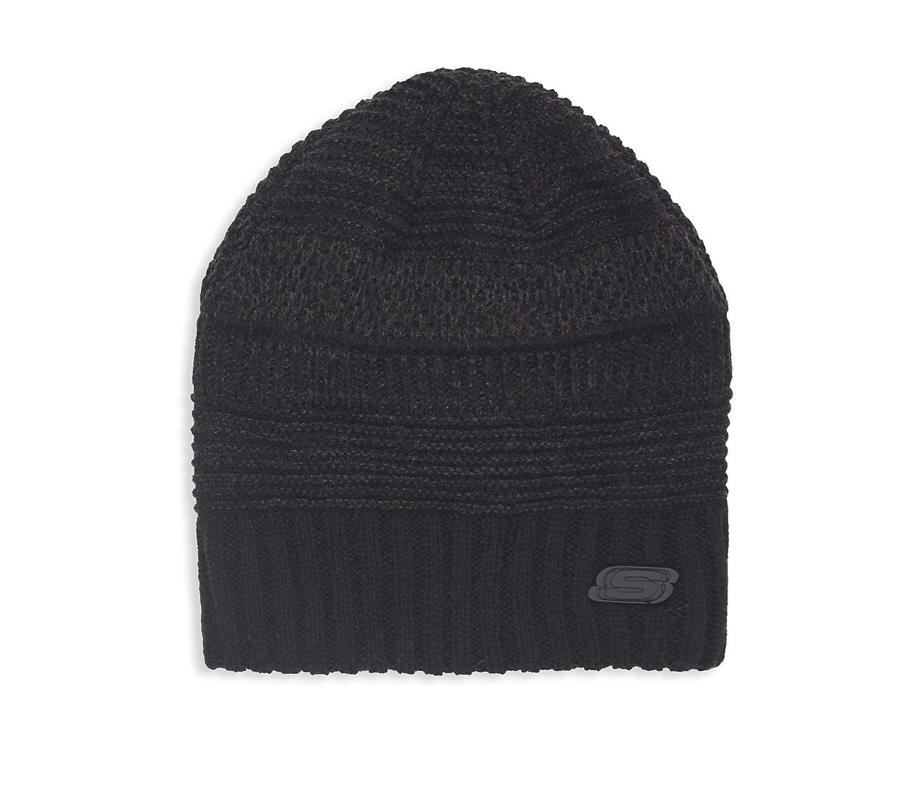 Buy SKECHERS Texture Knit Beanie Hat Cold Weather Gear Shoes